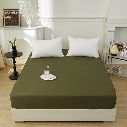 Solid Color Fitted Sheet | 100% Polyester, All Sizes