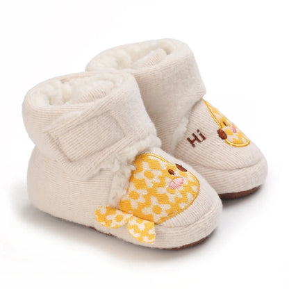 Cute Cartoon Cotton First Walker Shoes