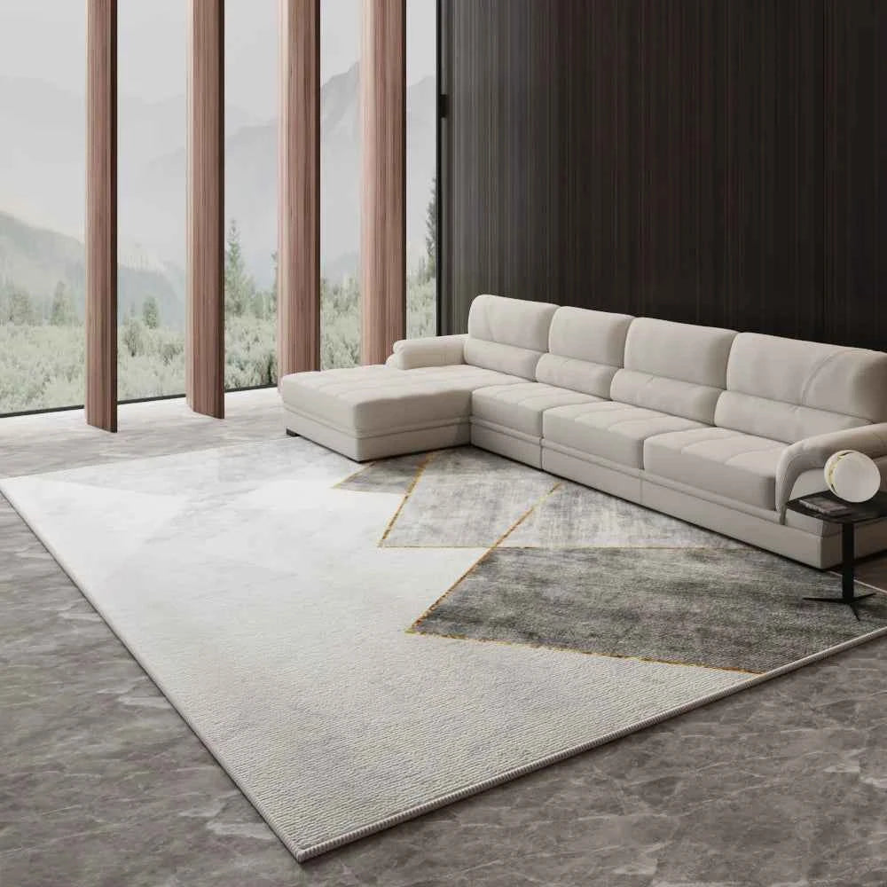 VIKAMA Nordic Light Luxury Living Room Carpet Sofa Coffee Table Floor Mat Bedroom And Lounge Large Area Carpet Home Decoration
