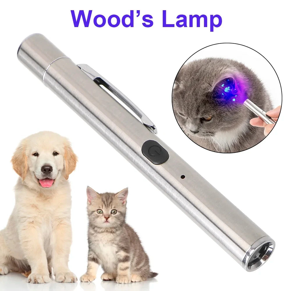 365nm UV Veterinary Wood's Lamp for Pet Fungus Detection