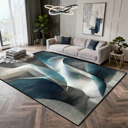 Nordic Light Luxury Carpet Abstract Art Decoration Home Living Room Large Rugs 200×300 Bedroom Cloakroom Plush Foot Mat Washable