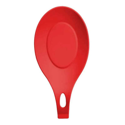 Silicone Insulation Spoon Rest Heat Resistant Placemat Drink Glass Coaster Tray Spoon Pad Eat Mat Pot Holder Kitchen Accessories