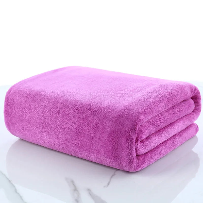 Ultra-Large Microfiber Bath Towel — Soft, High Absorption & Fast-Drying