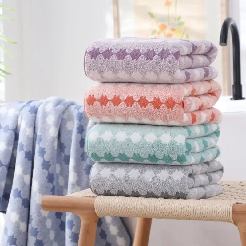 Microfiber Bath & Face Towels — Ultra Absorbent, Skin-Friendly