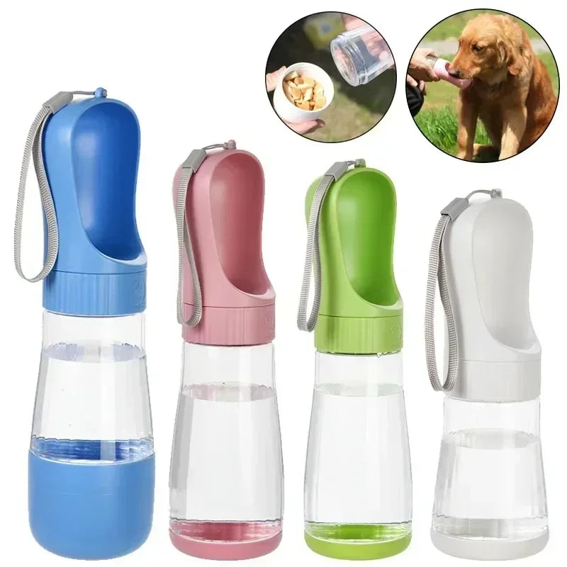 320ml Portable Dog Water Bottle & Food Container