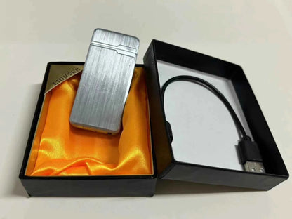 Plasma Dual ARC Touch Sensitive Lighter USB Rechargeable Windproof Flameless Lighter Gift for Men