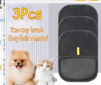 Static Pet Hair Removal Mitts for Furniture