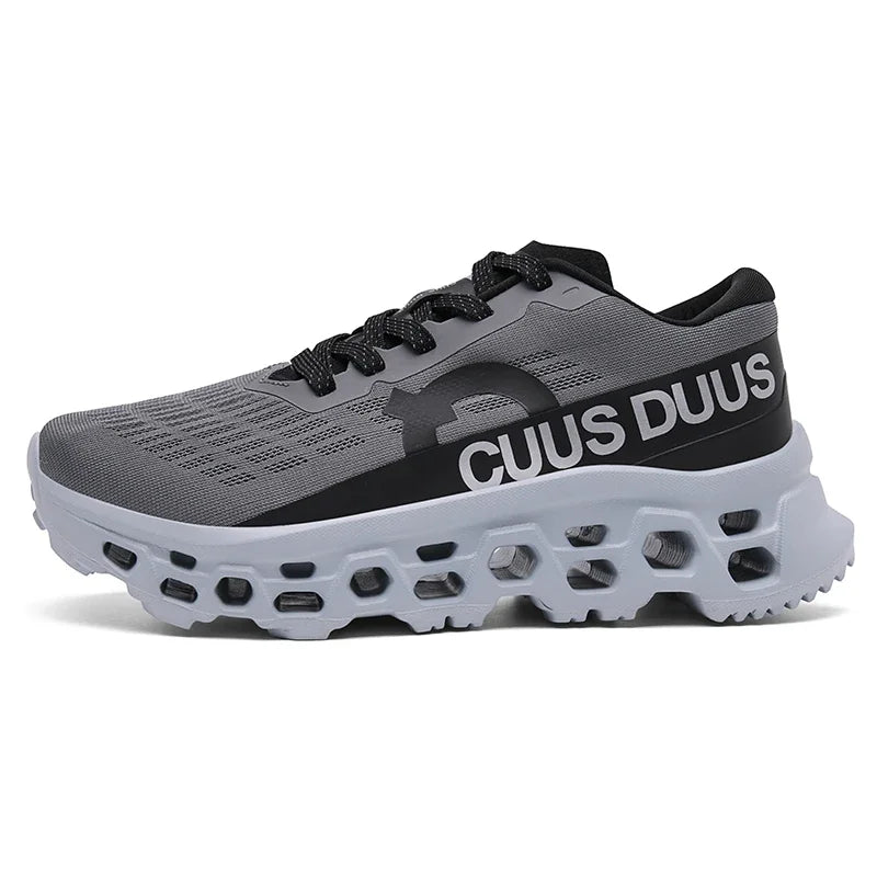 Men's Cushion Running Trainers — Shock-Absorbing EVA Sneakers