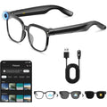 4K HD Smart Camera Glasses – 8MP, AI Translation, Anti-Shake, Photochromic Lenses