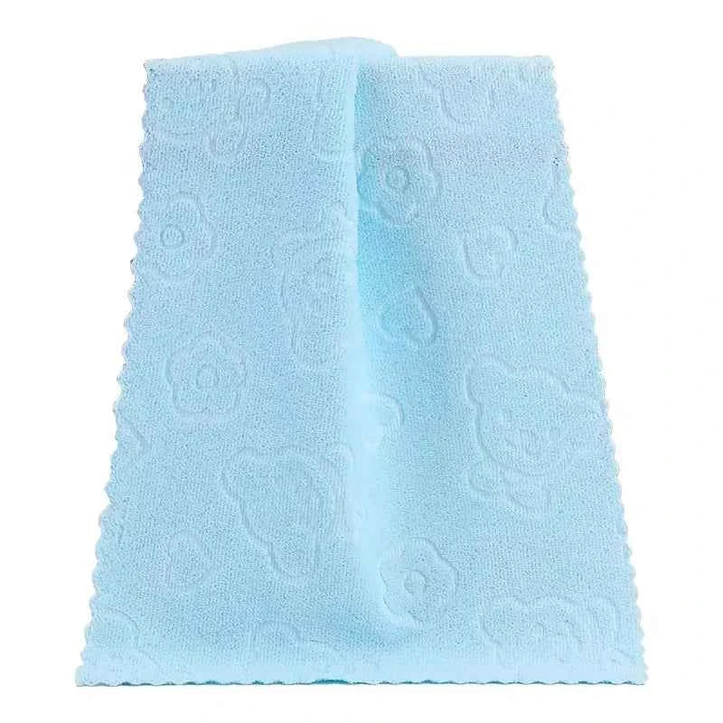 34x74cm Ultra Fine Fiber Embossed Teddy Bear Towel, Beach Towel, Absorbent and Soft Gift Towel Hand Towel  Face Towel Beach