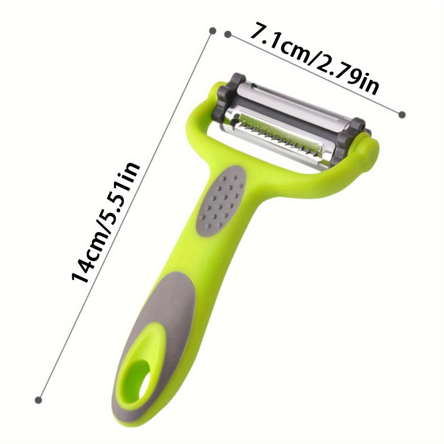 3-in-1 Multifunctional Fruit & Vegetable Peeler, Paring Knife, Grater & Shredder - The Ultimate Kitchen Tool Kitchen Accessories