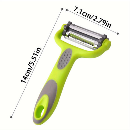 3-in-1 Multifunctional Fruit & Vegetable Peeler, Paring Knife, Grater & Shredder - The Ultimate Kitchen Tool Kitchen Accessories