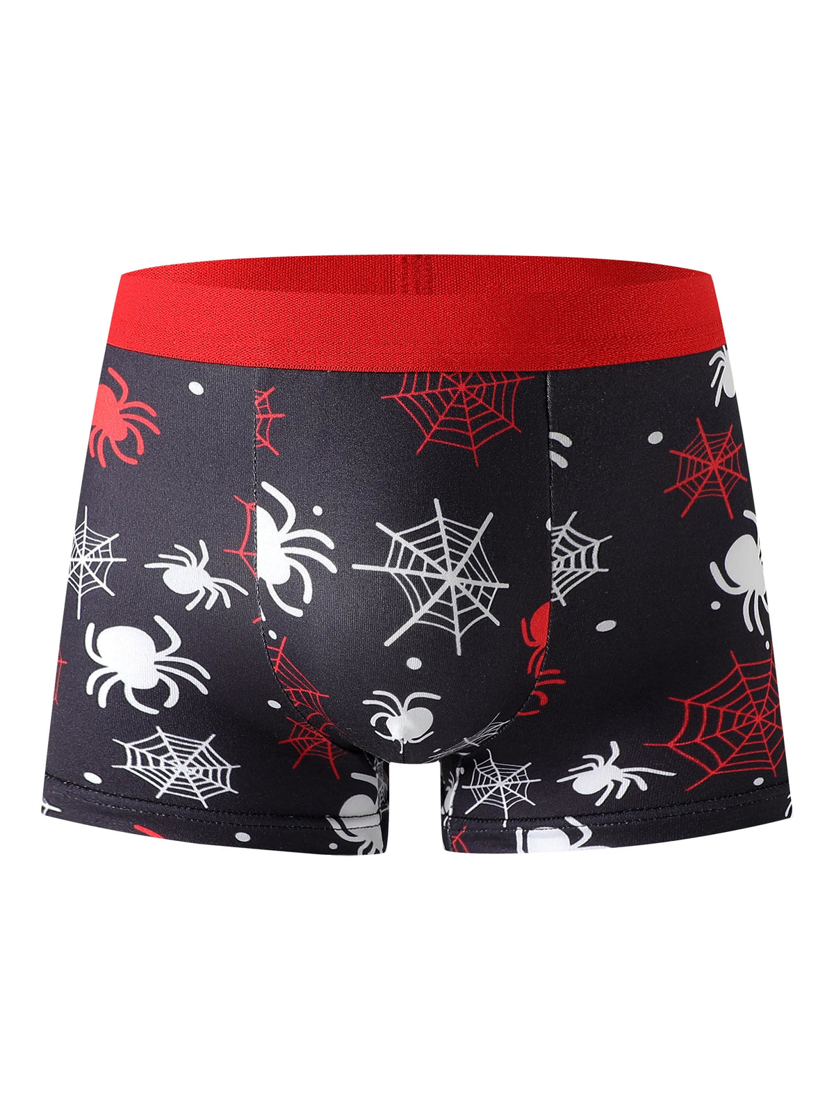 5-Pack Spider Print Boys Underwear, Soft Cotton