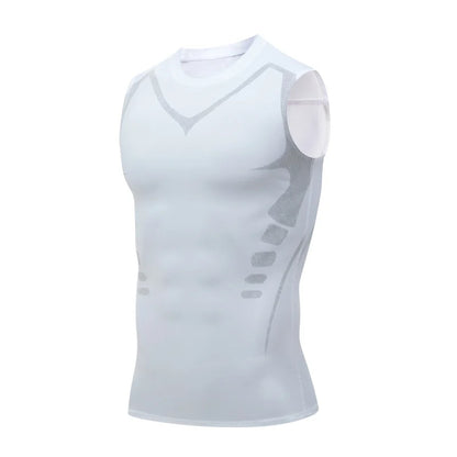 Men’s Compression Tank Top — Quick-Dry Gym Muscle Vest