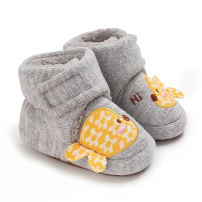 Cute Cartoon Cotton First Walker Shoes