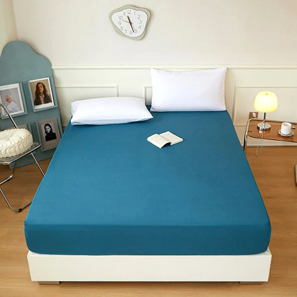 Solid Color Fitted Sheet | 30cm Elastic, Polyester