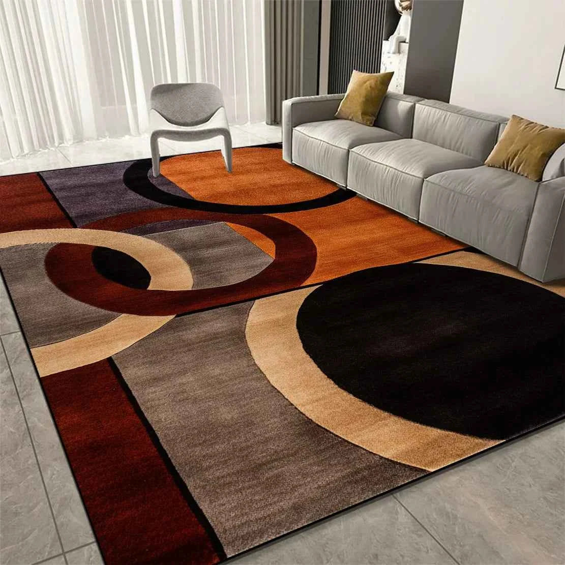 Luxury Geometric Carpets for Living Room Decoration Sofa Large Area Home Rugs for Bedroom Soft Non-slip Mat for Children Коврик