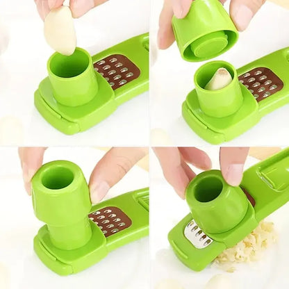 Mini Manual Garlic Grinder & Press – Creative Garlic Masher Kitchen Gadget