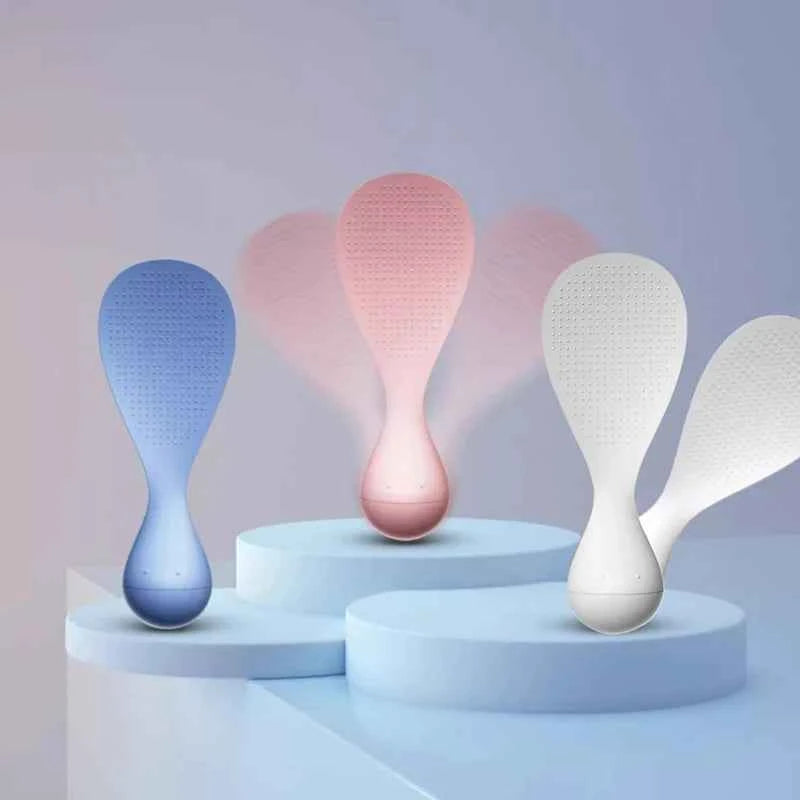 Plastic Rice Spoon Home Kitchen Non Stick Standing Paddles For Cooking Every Time Kitchen Items Cookware