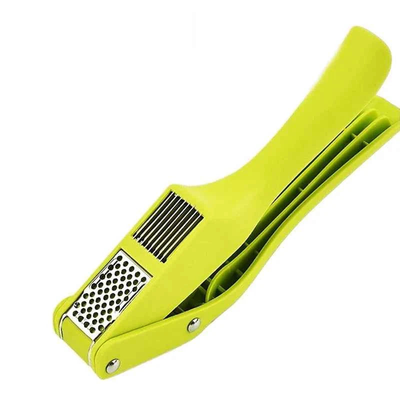 Portable Stainless Steel Manual Garlic Press Household Garlic Masher Garlic Puree Press PP Handle Garlic Slicer Kitchen Gadgets