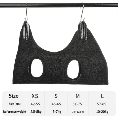 Adjustable Cat Grooming Hammock & Restraint Bag