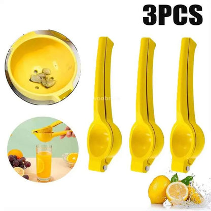 Manual Lemon Clip Creative Kitchen Gadgets Colorful Manual Lemon Juicer Not Easy To Deform Mini Home Portable Lemon Clip