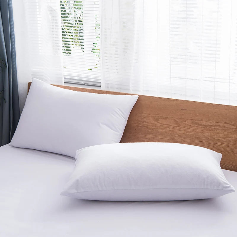 Solid White Rectangular Pillow Cover, 20x30in