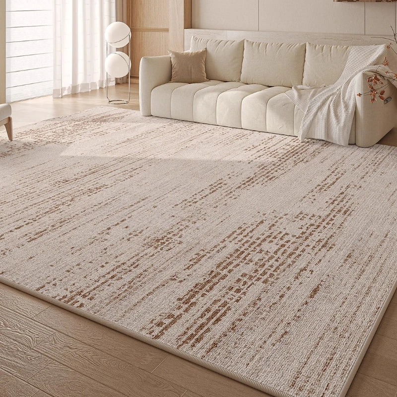 Cream Style Rugs for Bedroom Large Area Living Room Decoration Plush Carpet Home Fluffy Soft Floor Mat Thick Washable Lounge Rug