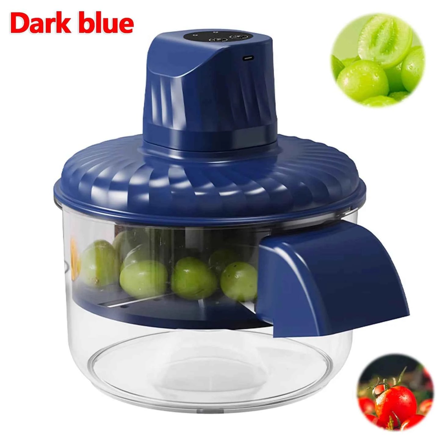 New Automatic Fruit Peeler Machine Wireless Portable for Plum Peach and Grape Fast Easy Home Kitchen Gadget