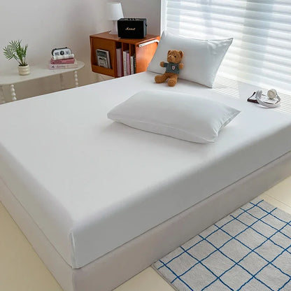 Solid Color Fitted Sheet | Single to Queen