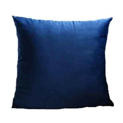 Velvet Cushion Cover Blue Home Decor Items Creative Decorative Pillows for Sofa Bed Living Room Personalized Gifts 40*40cm