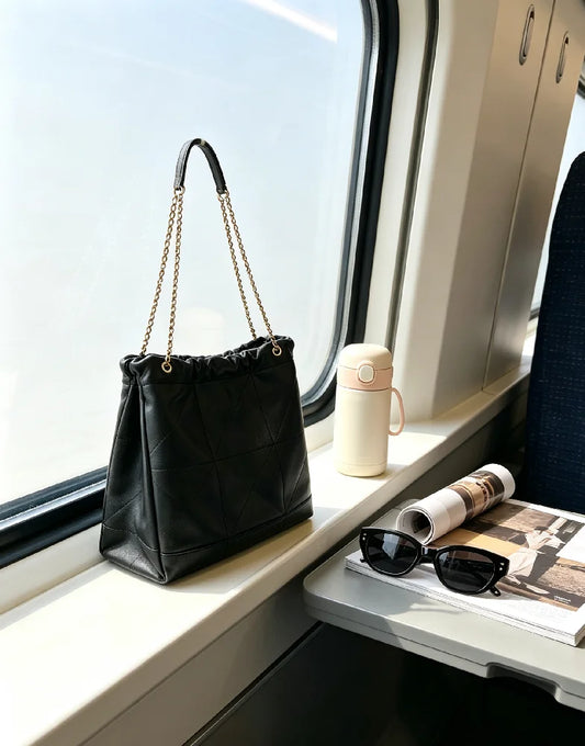 Comfort-Touch PU Leather Bag, 3-in-1 Commuter Design
