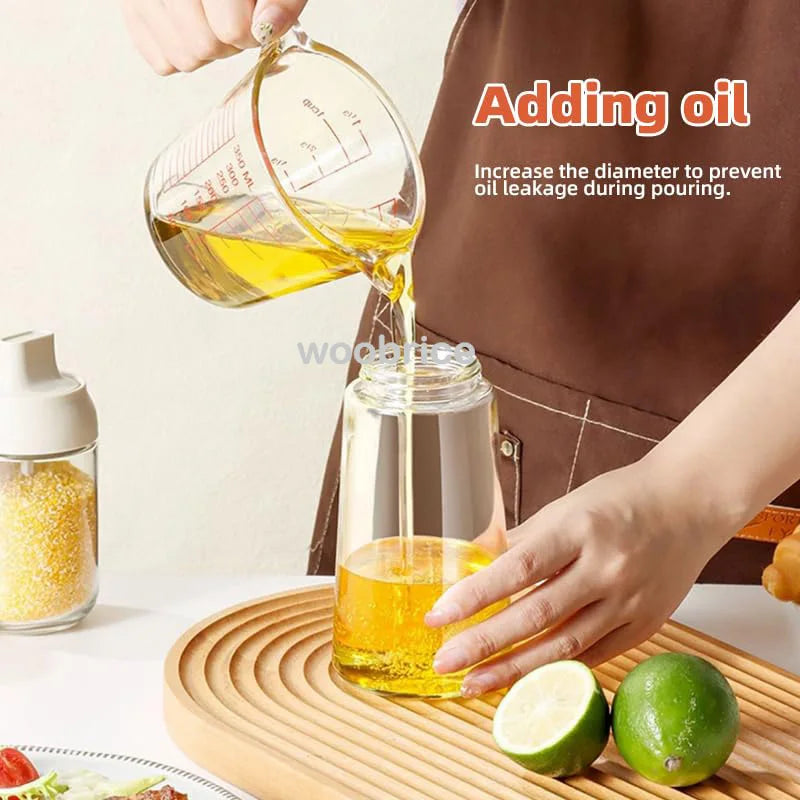 2-in-1 Oil Sprayer & Basting Brush for Cooking