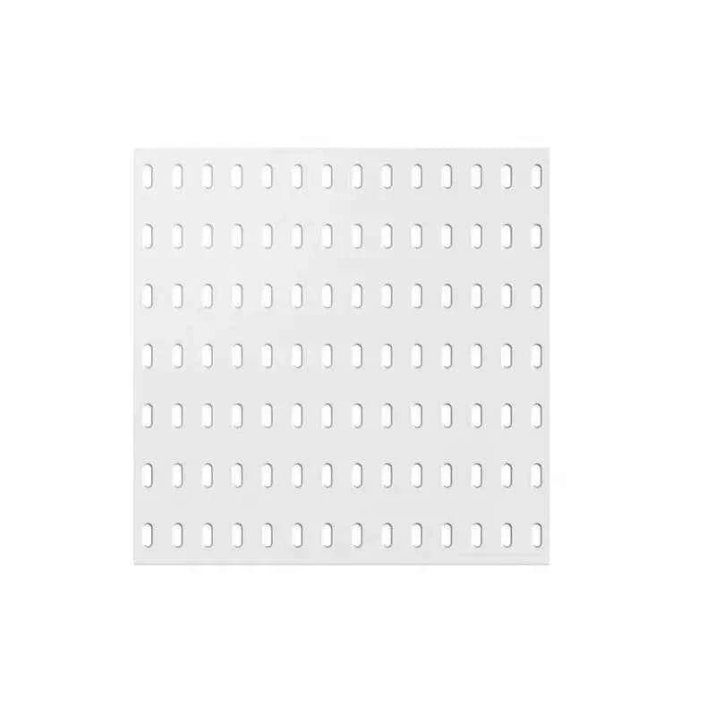 New DIY Pegboard Accessories Hanging Shelf Storage Hooks Wall Organizer No Punching Crafts Organization For Garage Kitchen Room