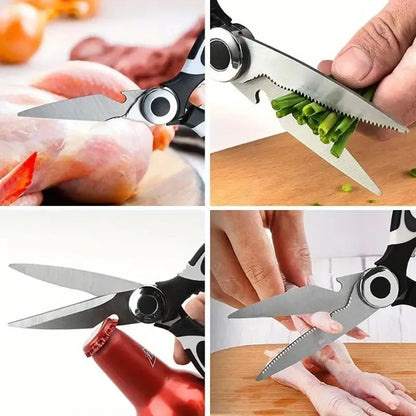 Heavy Duty Multifunctional Stainless Steel Kitchen Shears
