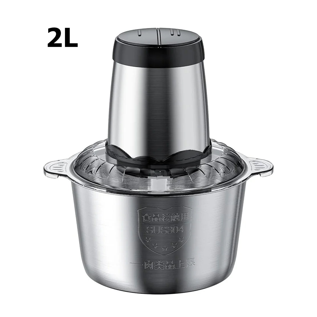 Electric Meat Grinder and Multi-function Food Processor with Four-Blade System