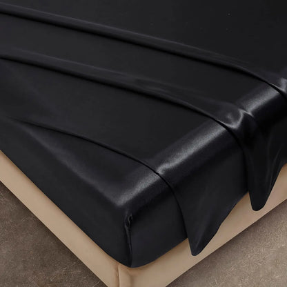 Satin Fitted Sheet | Classic Luxury, Silky Soft