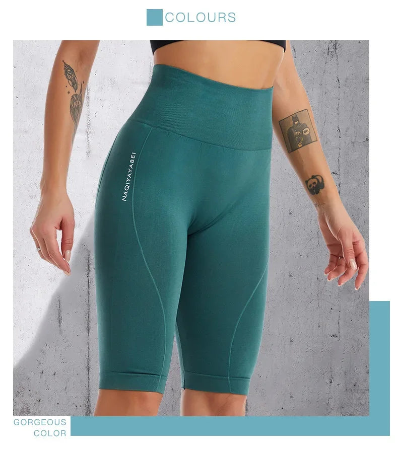 Women’s Body Sculpting High Waist Yoga Pants — Quick-Dry Running Leggings