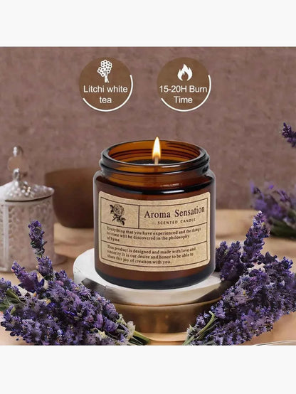 Canned candles are perfect gifts for couples and students' birthday parties, suitable for families to relieve stress and meditat