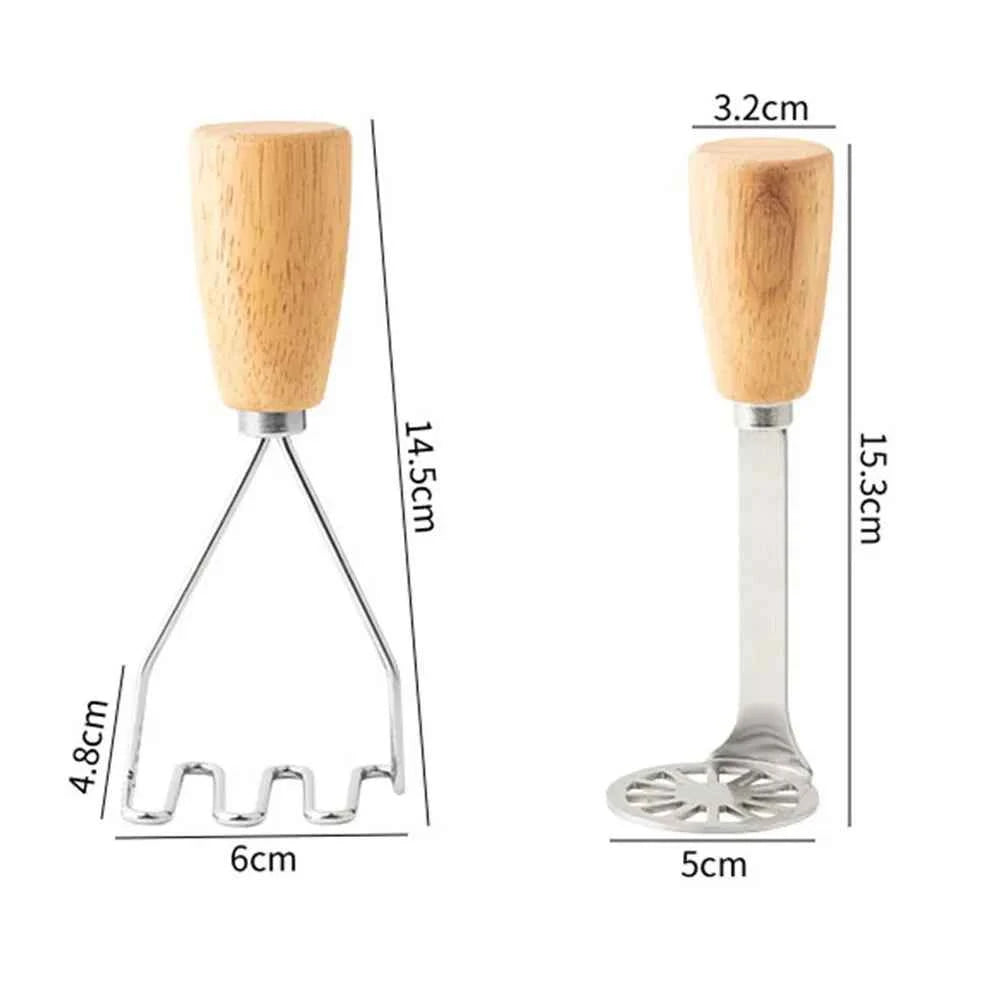 Mud Press Masher Puree Juice Maker For Baby Food Supplement Stainless Steel Potatoes Crusher Pusher Fruit Tools Kitchen Gadget