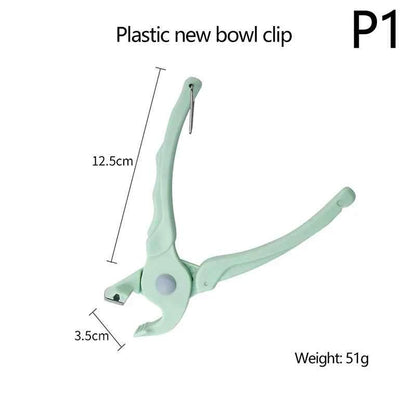 Anti-scald Clip Silicone Kitchen Anti Scald Plate Bowl Dish Pot Holder Anti-hot Clip Lifter Kitchen Accessories Gadget ﻿2024