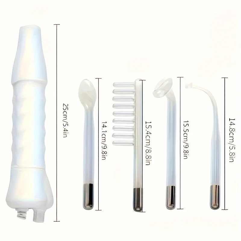 4-in-1 High-Frequency 120KHz Facial Massager Kit