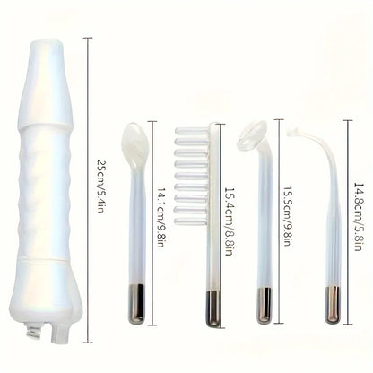 4-in-1 High-Frequency 120KHz Facial Massager Kit