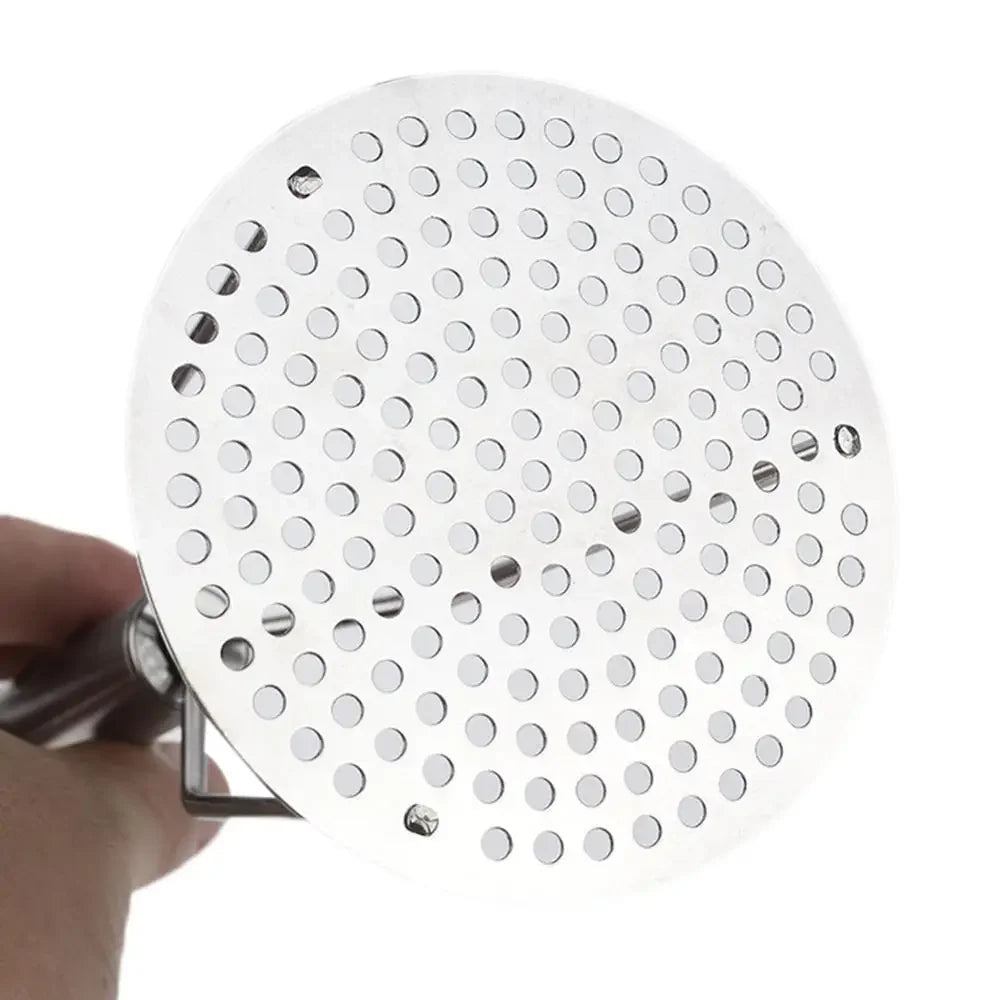 Stainless Steel Potato Masher Vegetable Masher Crush Vegetable Fruit Press Maker Kitchen Tool Gadget Kitchen Accessories 1pc