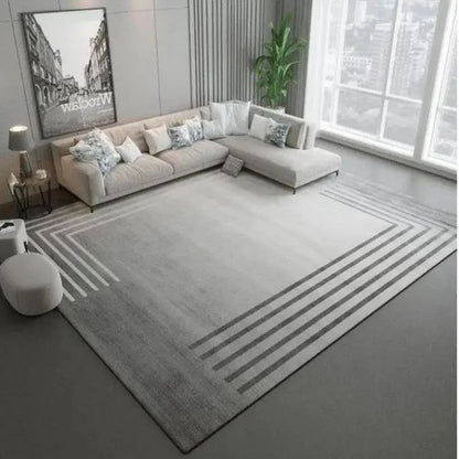 VIKAMA Light Luxury Modern Floor Carpet – Non-Slip Easy Care Large Rug for Living Room & Office