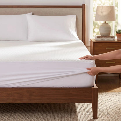 Waterproof Fitted Sheet, 15-Inch Deep Pocket, Elastic