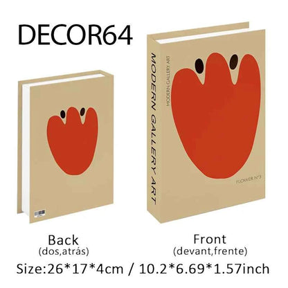 Decorative Faux Books Storage Box Coffee Table Hotel Bedroom Living Room Bookshelf Home Decor Interior Aesthetics Shooting Props