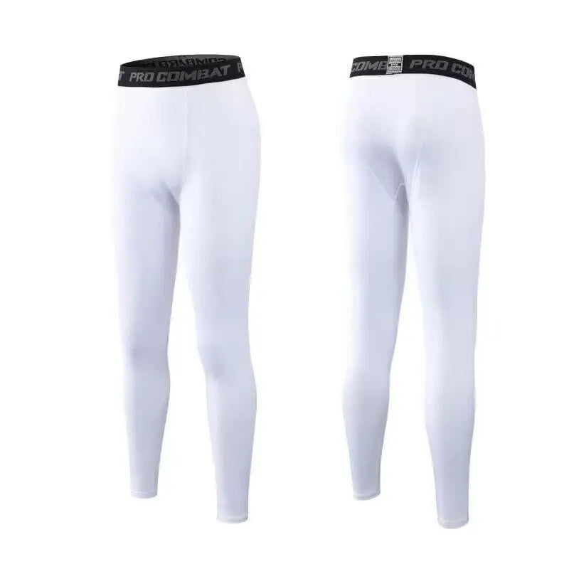 Mens Compression Pants Tights Cool Dry Leggings Sports Baselayer Running Tights Athletic Workout Active Shorts