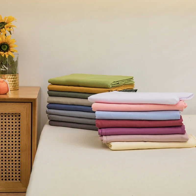 Solid Color Flat Sheet, Dorm & Student Bedding