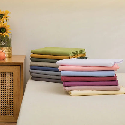 Solid Color Flat Sheet, Dorm & Student Bedding